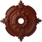 Ekena Millwork Benson Classic Ceiling Medallion (Canopies up to 6 1/2"), 28 3/8"OD x 3 3/4"ID x 1 5/8"P, Firebrick CM28BEFIF - alternate 1